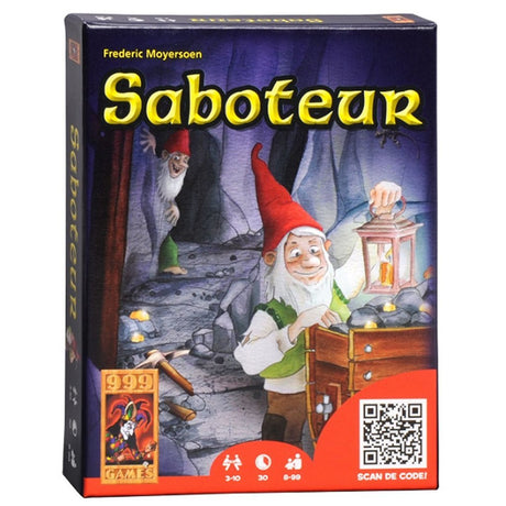 999games 999 Games Saboteur-Kartenspiel (niederländisch, 3-10 Spieler, 30 Minuten, ab 8 Spieler)