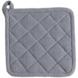Leinen mehr Leinen und mehr Topflappen indi grau 20 x 20 cm | 3 Stück