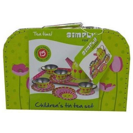 Simply for Kids Teeservice aus Blech, Tulpe. 3+