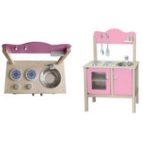 Simply for Kids Kinderküche aus Holz rosa