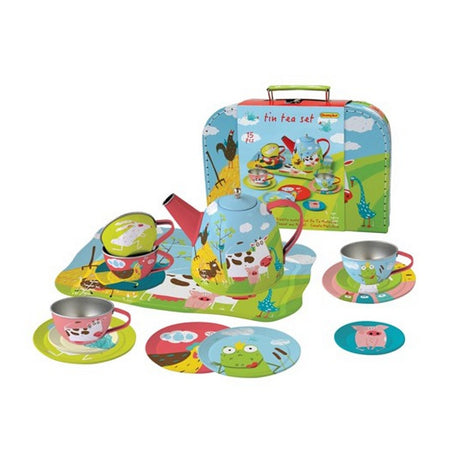 Einfach für Kinder Teeservice Bauernhof