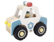 Polizeiauto aus Holz. 3+