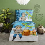 Guten Morgen Guten Morgen Kinderpokal Cover Ritter 135x200 cm