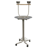 Starker Papagei -Spielplatz Amy 55x55x135 cm Silbergrau 99048