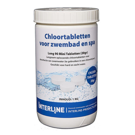 Interline Schwimmbad 20 Gramm Chlortabletten 1 kg