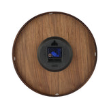Nexttime ne-3096br wanduhr dia. 35 cm, Holz, braun, 'Wood Wood Medium'