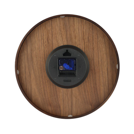 Nexttime ne-3096br wanduhr dia. 35 cm, Holz, braun, 'Wood Wood Medium'