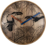 Nextime ne-3230 wanduhr tropica ø40 holz
