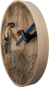Nextime ne-3230 wanduhr tropica ø40 holz