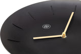 Nexttime nx-7339zw wanduhr nxt schale ø 30 cm schwarz