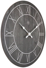 Nexttime nx-7345zw wanduhr nxt paul dia 40 cm holz braun