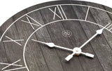 Nexttime nx-7345zw wanduhr nxt paul dia 40 cm holz braun