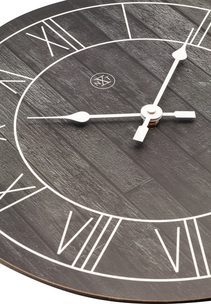 Nexttime nx-7345zw wanduhr nxt paul dia 40 cm holz braun