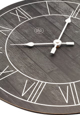 Nexttime nx-7345zw wanduhr nxt paul dia 40 cm holz braun
