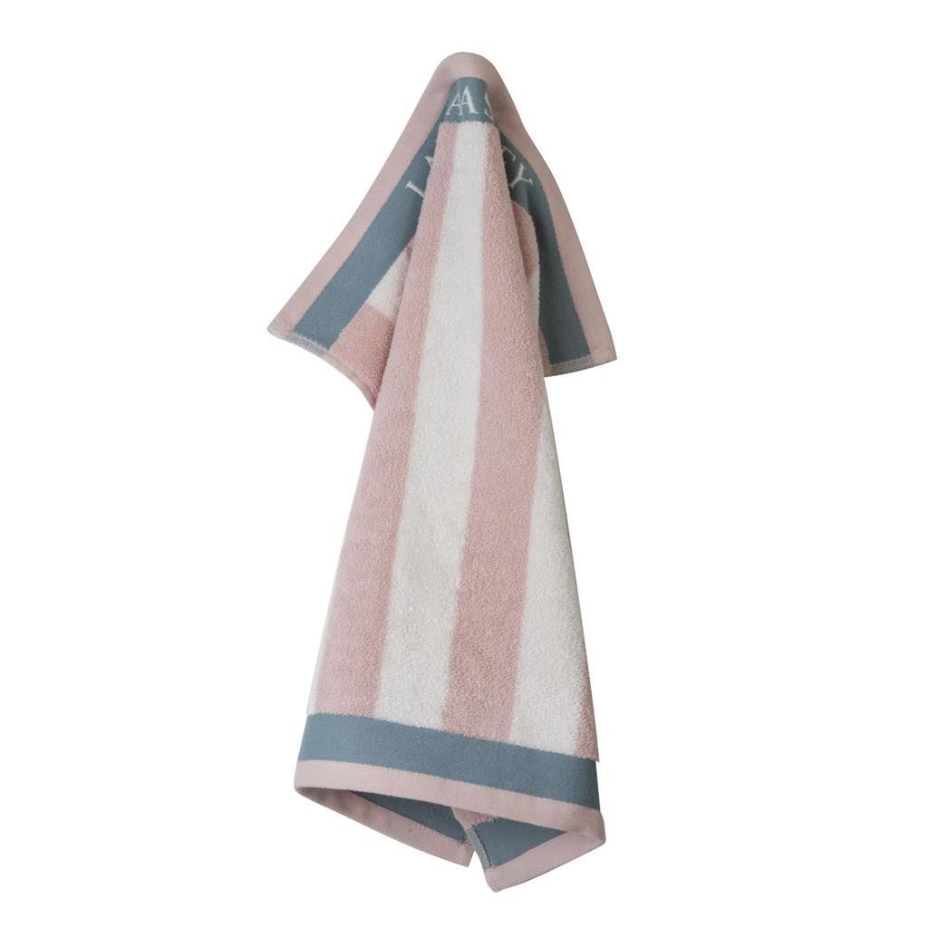 Laura Ashley Küchentuch Blush Stripe 50x50 cm rosa