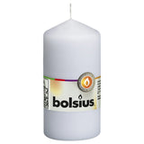Bolsius Bolsius Stollen Kerzen 10 Stcs 120x58 mm Weiß