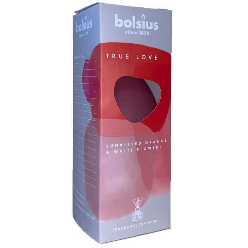 Bolsius Bolsius True Love Duftstäbchen Sunkissed Orange und White Flowers 45 ml