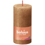 Bolsius Bolsius Stollen Shine 8 St rustikal 100x50 mm Gewürz braun
