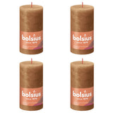 Bolsius Bolsius Stollen Shine 4 St rustikal 130 x 68 mm Gewürzbraun