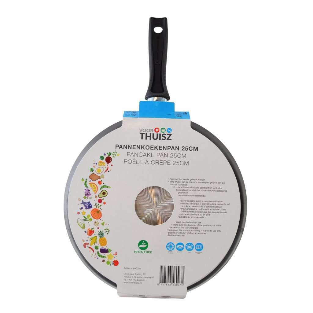 Für den Heimgebrauch Lugano Pfannkuchenpfanne 25 cm