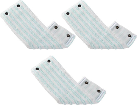 Leifheit clean twist xl combi clean xl vloerwisser vervangingsdoek met drukknoppen micro duo 42 cm set van 3