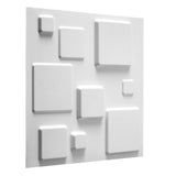 Wallart 12 St. Wandtafeln 3D GA-WA09 Quadrate