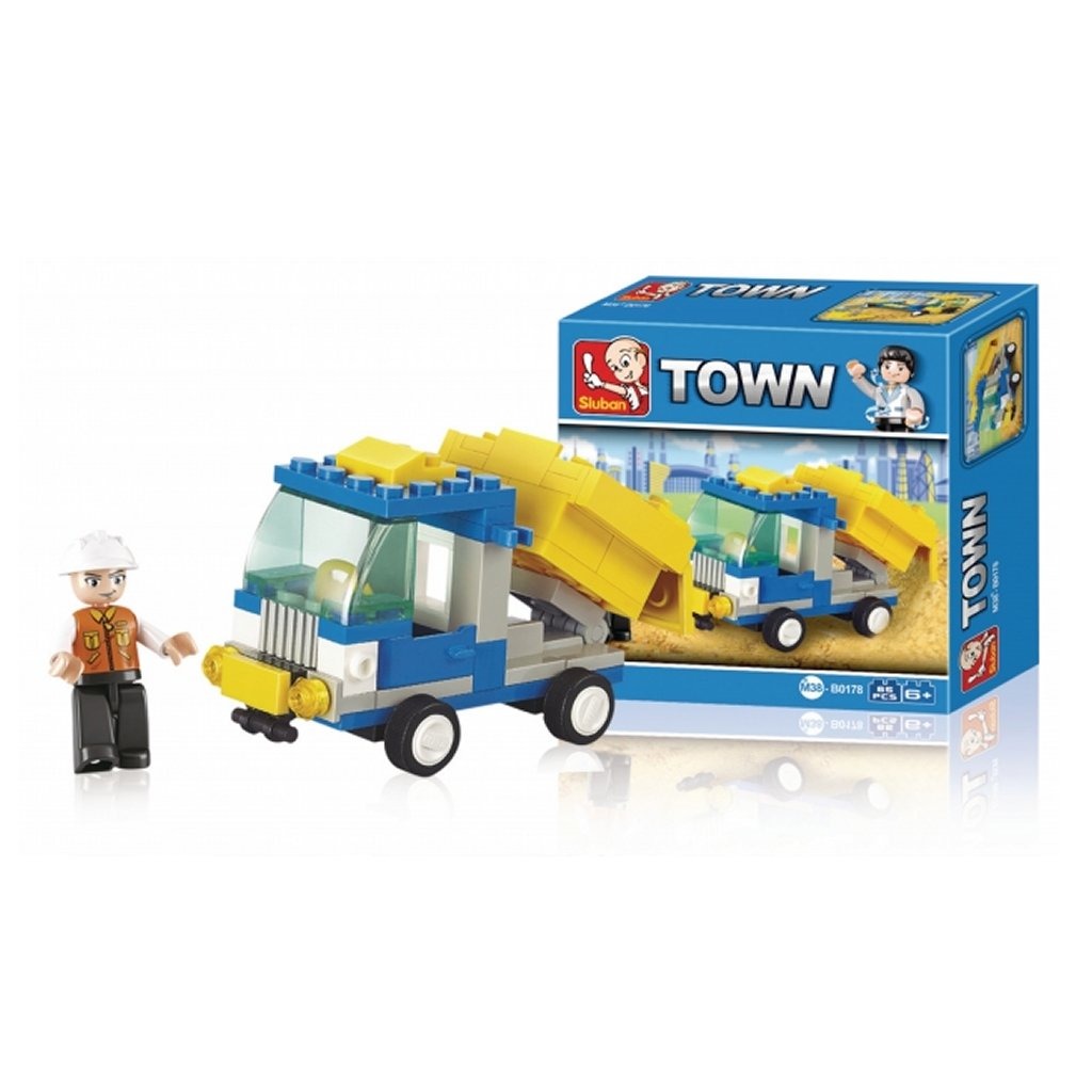 Sluban Town M38-B0178 Muldenkipper 65-teilig