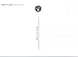 Prentbriefkaart cd01: night flight. 6 st