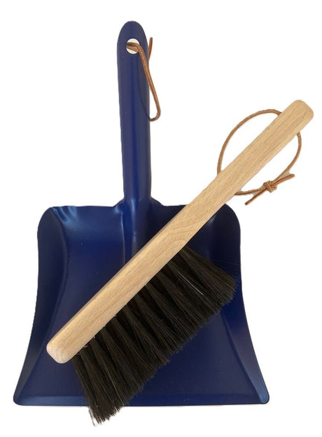Kinder blik blauw en kinderhandbor 24 cm | 2 stuks