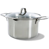 BK BK Wave Suppentopf 24 cm Edelstahl Glas
