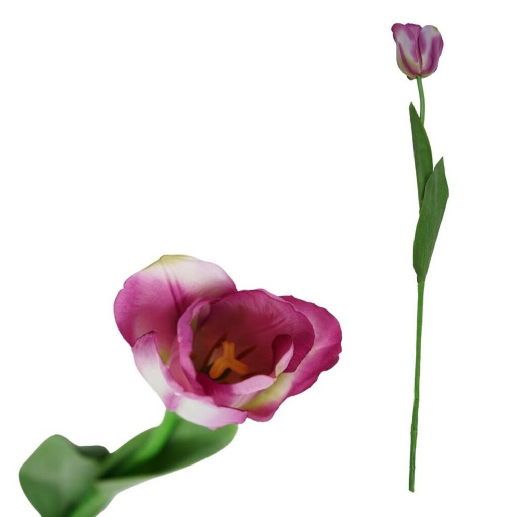Sonstige Kunstblume Tulipa Lila 83cm