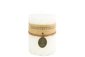 Countryfield stompkaars spiraal s 7,5x7,5cm - wit