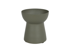 Countryfield vaas doreen s metaal leger groen 12cm