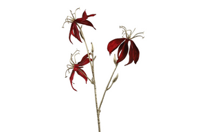 Countryfield kunstbloem gloriosa s bordeaux 61cm