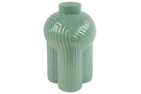 Countryfield vaas ro ledger l groen 30cm