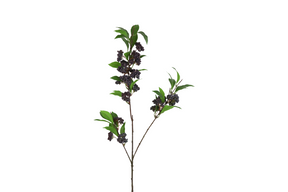 Countryfield kunstbloem viburnum blauw 15cm