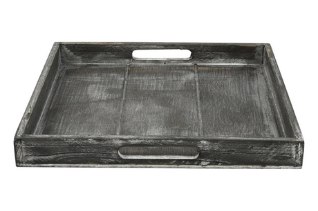 Countryfield dienblad vierkant claudina 30cm grey wash