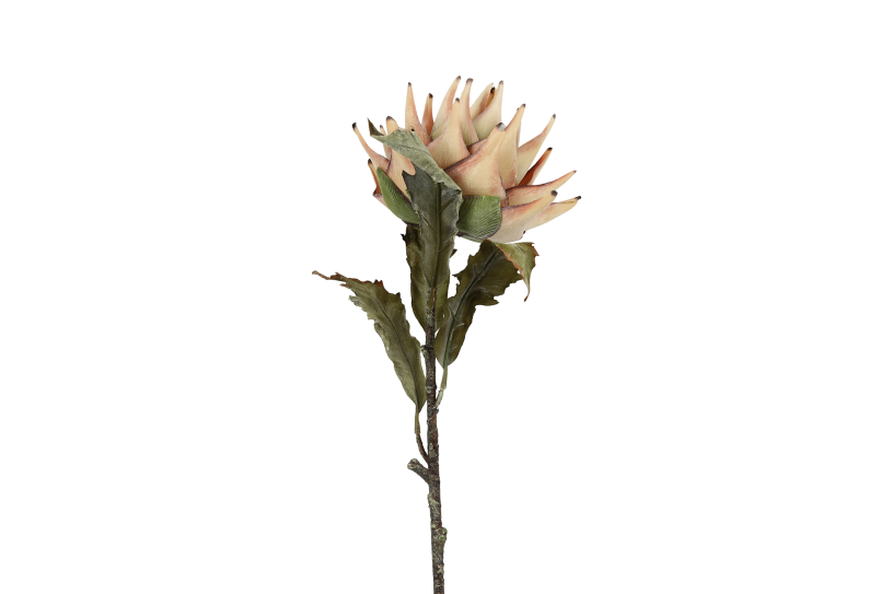 Countryfield kunstbloem artisjok roze 76cm