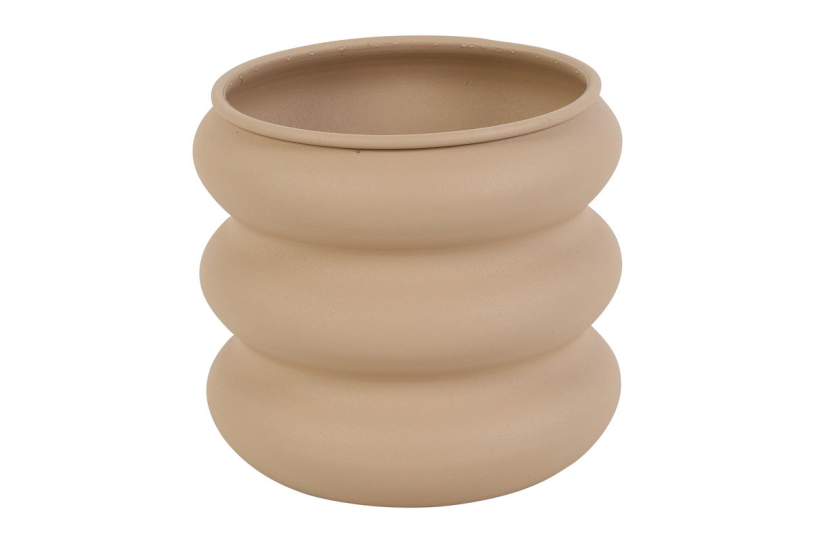 Countryfield vaas grayce s beige 16x16x15cm
