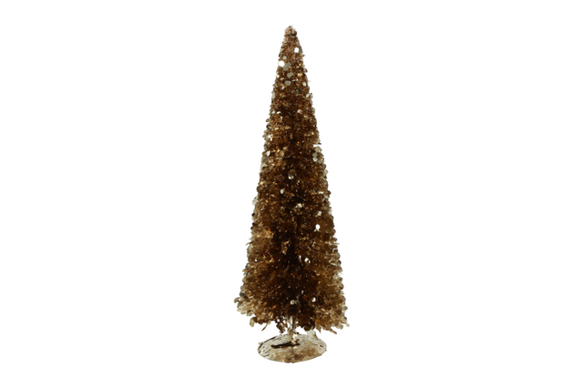 Countryfield ornament boom tano m 15x15x40cm - goud