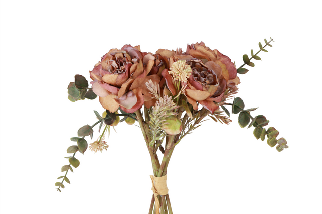 Countryfield boeket paeonia 6x 15x15x30cm - roze