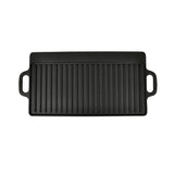 Vidaxl Grillplatte doppelte 50 x 23 cm Gusseisen