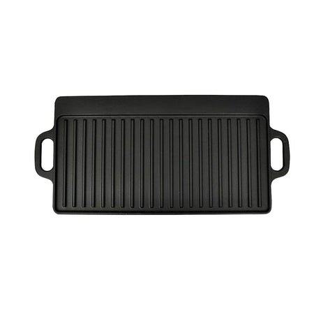Vidaxl Grillplatte doppelte 50 x 23 cm Gusseisen