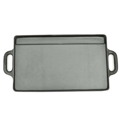 Vidaxl Grillplatte Gusseisen doppelt 38x23 cm 2 Sts