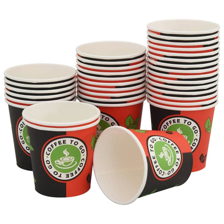 VidaXL Einweg-Kaffeebecher Papier 120 ml (4 oz) 1000 Stk