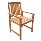 Vidaxl tuinstoelen 2 st massief acaciahout bruin