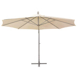 Vidaxl tuinparasols beige polyester