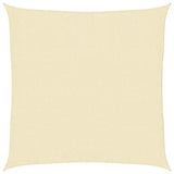 Vidaxl Sunshade HDPE Quadrat 2x2 m Creme