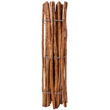 Vidaxl -Zaun 120x250 cm Haselholz Holz
