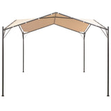 Vidaxl Arbor 4x4 m Stahl Beige